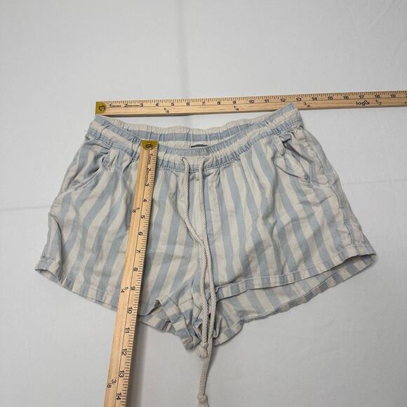 Aerie Striped With Drawstring Shorts Size Small Super Comfy & Cute For Summer - Picture 3 of 4